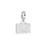 Rebecca My World Silver Travel Charm