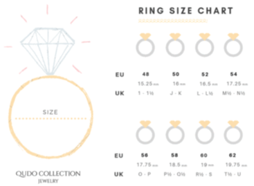 Qudo Classic Thin Ring - Gold