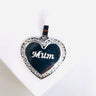 Rebecca My World Silver Mum Charm