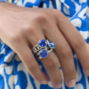 QUDO SILVER RING BANDS