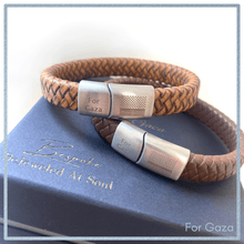 For Gaza - Gents Woven Bracelet - PREORDER