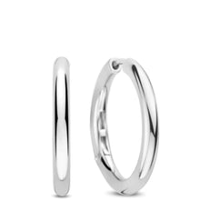 Ti Sento Silver Hoop Earrings - 25mm
