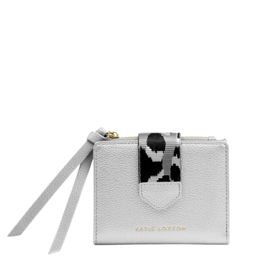 Katie Loxton Hallie Fold Over Purse - Silver