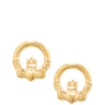 9ct-gold-classic-claddagh-stud-earrings