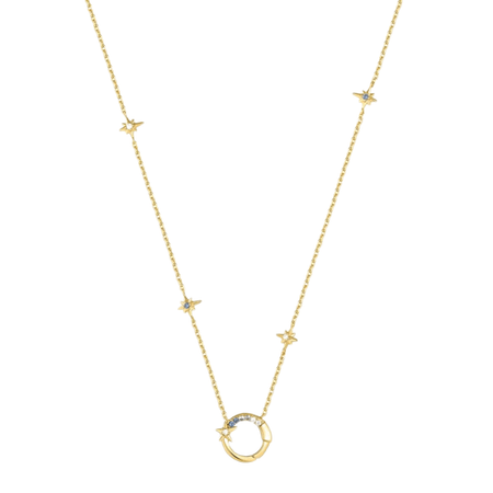 Ania Haie Pop Charms Gold Star Chain Charm Connector Necklace