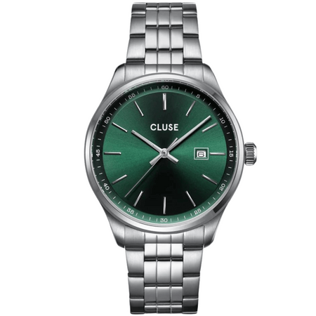 Cluse Antheor Steel Watch - Green