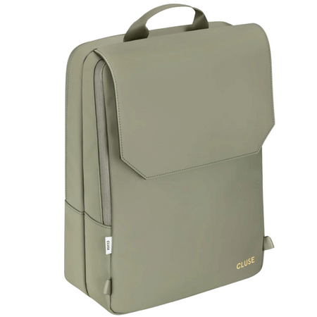Cluse Le Reversible Backpack - Light Green Olive Gold