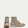 Hispanitas Beige Leather Sneaker Boots