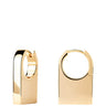 PDPAOLA Gold Chicago Hoop Earrings