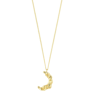 Pilgrim Moon Gold Dainty Necklace