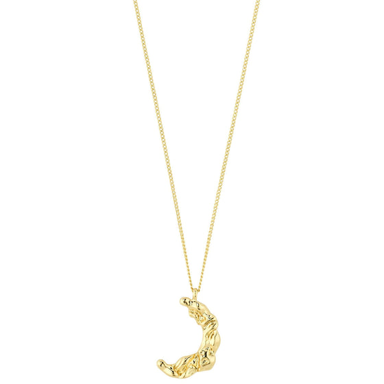 Pilgrim Moon Gold Dainty Necklace