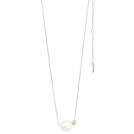 Pilgrim Trust Silver Pearl Necklace