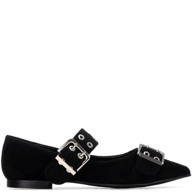 REFRESH-BLACK-POINTED-TOE-PUMPS-SS26