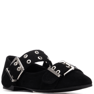 Refresh Black Pointed Toe Pumps