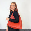 Rust Woven 2 IN 1 Shoulder Bag