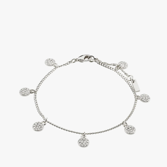 Pilgrim Chayenne Silver Coin Bracelet