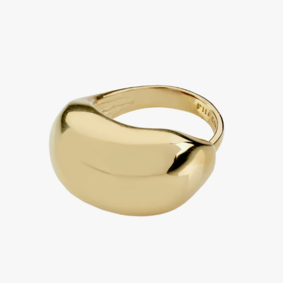 Pilgrim Pace Gold Signet Ring