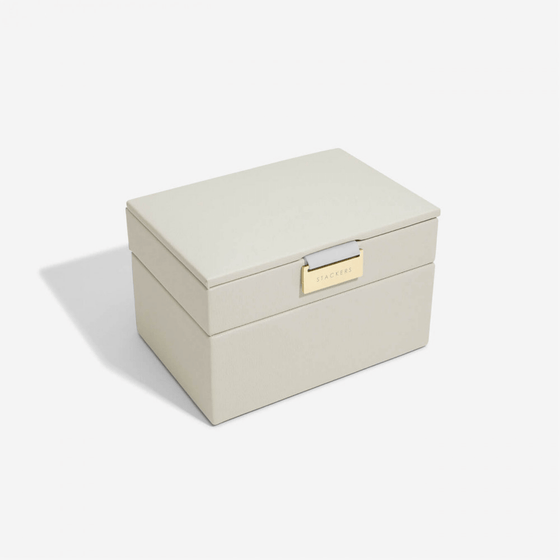 Stackers Mini Jewellery Box (Set) - Oatmeal