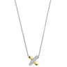 TI-SENTO-TWO-TONE-CRISS-CROSS-PENDANT-NECKLACE