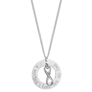 A Mother's Love Pendant & Chain Necklace Set