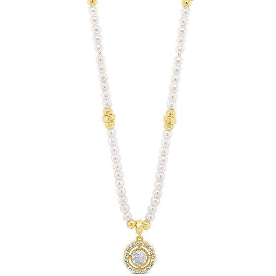 Absolute Dainty Pearl & Gold Necklace