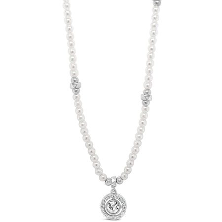 Absolute Dainty Pearl & Silver Necklace