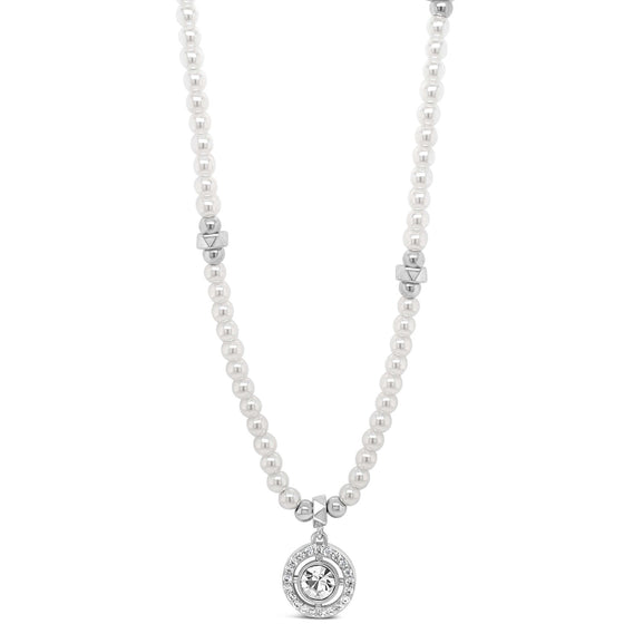 Absolute Dainty Pearl & Silver Necklace