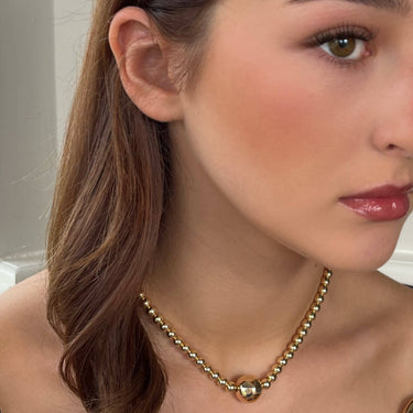 absolute-gold-bead-chain-with-large-sphere-necklace-n2312GL