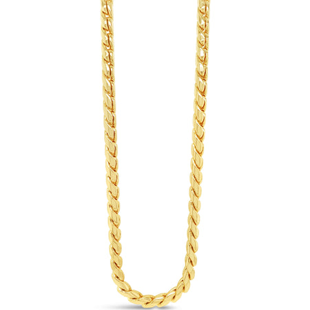 Absolute Gold Chunky Rope Chain Necklace