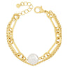 absolute-gold-double-chain-pearl-pendant-bracelet-B2338GL