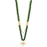 Absolute Gold & Emerald Green Star Necklace