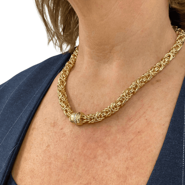 absolute-gold-multi-link-magnetic-necklace