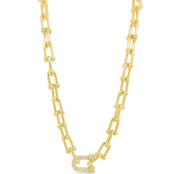 absolute-gold-oval-chain-linked-necklace-n2354gl