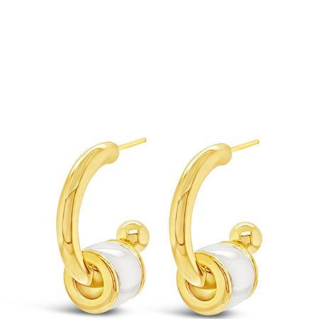 Absolute Gold & Silver Chunky Hoop Earrings