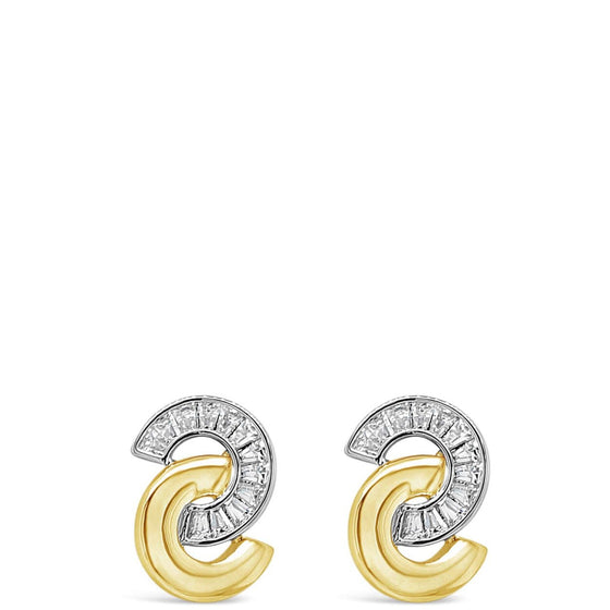 absolute-gold-small-baguette-entwined-stud-earrings-E2296GL