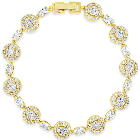 Absolute Gold Small Halo Bracelet
