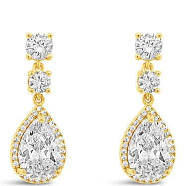 Absolute Gold Tear Drop Earrings