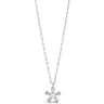 Absolute Kids Silver Flower Design with Pearl Centre Necklace