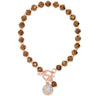 Absolute Rose Gold & Bronze TBar Bracelet