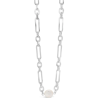 absolute-silver-chain-pearl-necklace-N2338SL