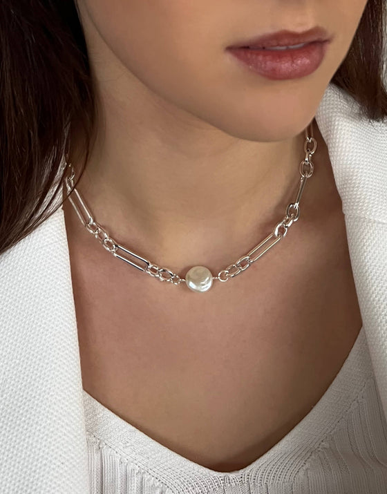 absolute-silver-chain-pearl-necklace