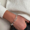 absolute-silver-chunky-rectangle-link-bracelet-b2335sl