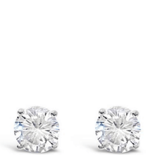 Absolute Silver Crystal Claw Set Earrings