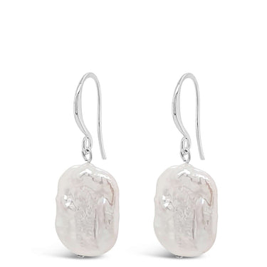 absolute-silver-flat-pearl-drop-earrings-E2339SL