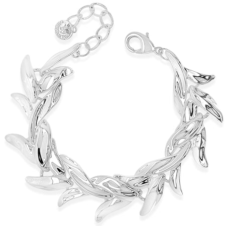 Absolute Silver Leaf Bracelet