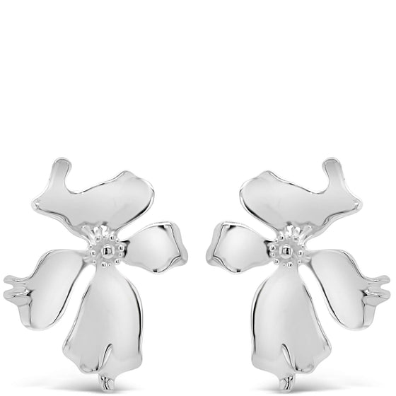 absolute-silver-learge-flower-pedant-earrings-e2346sl