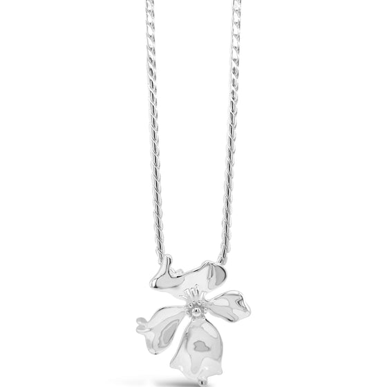 absolute-silver-rope-chain-flower-pendant-necklace-N2346SL