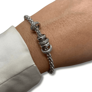 absolute-silver-round-link-crystal-rings-magnetic-bracelet