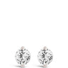 Absolute Silver Small Cubic Zircona Earrings