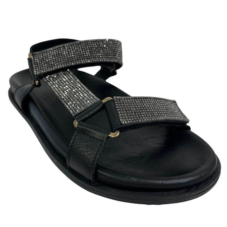 Adesso Indie Diamante Sandals - Black